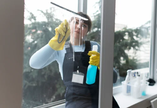 Nettoyage de vitres intérieures et extérieures à Peyrieu